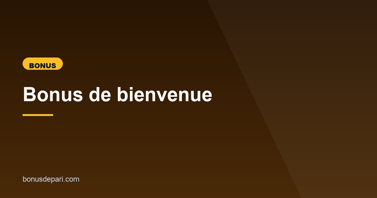 Illustration de l'article consacré aux offres de bienvenue des bookmakers