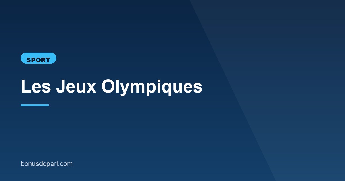 Illustration de l'article consacré aux Jeux Olympiques
